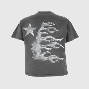 Hellstar Chrome T-shirt Logo