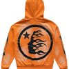 Hellstar Hoodie Featuring Fire Orange Color