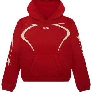Sporty Red Hoodie By Hellstar