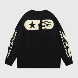 Hellstar Black Sports Tracksuit