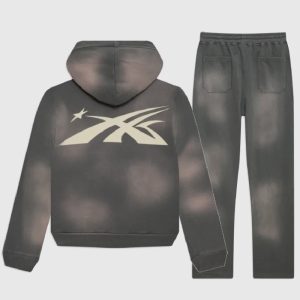 Hellstar Grey Sports Tracksuit