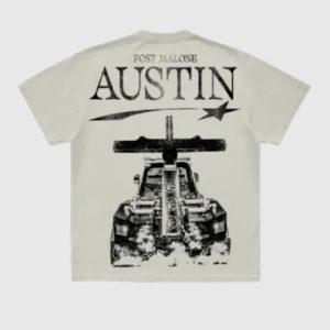 Hellstar Studios X Post Malone Austin Streetwear Tee